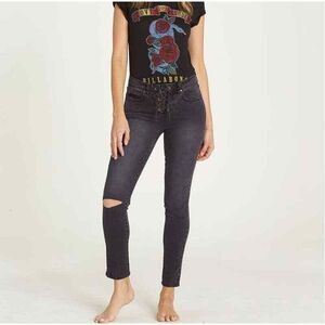 Billabong Jeans Distressed Gray Size 29